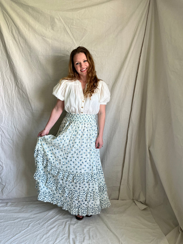 Free People Brynn maxi skirt