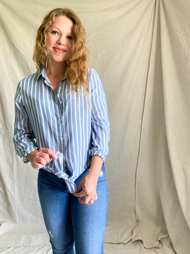 Roam tie blouse