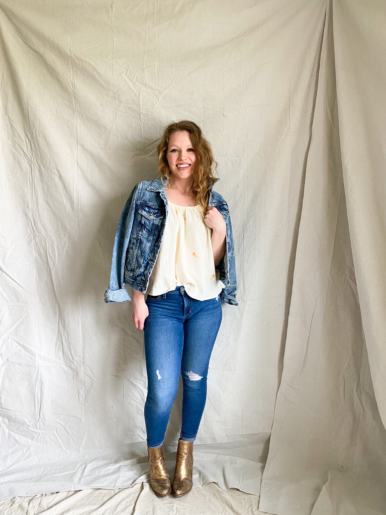 Embroidered Lane Blouse