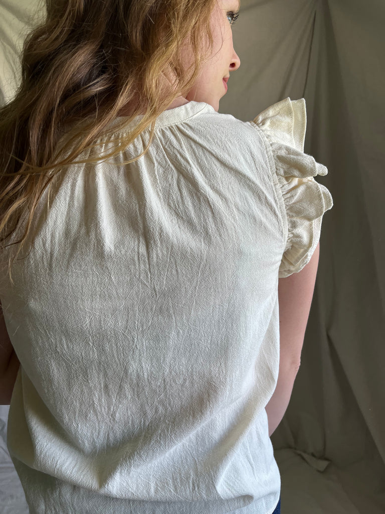 Soren Ruffle tank