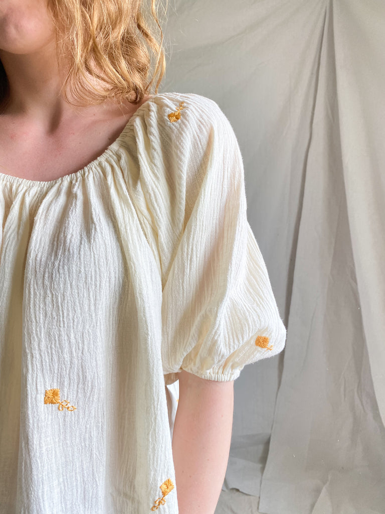 Embroidered Lane Blouse