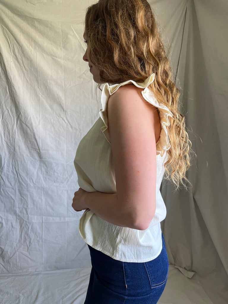 Soren Ruffle tank