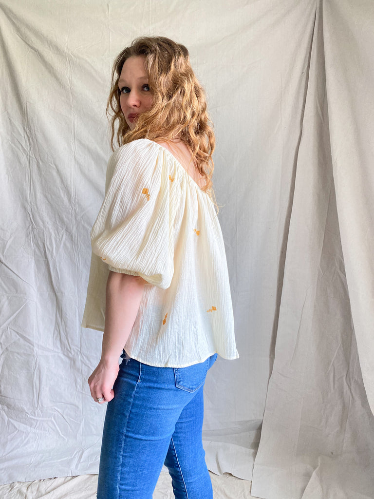 Embroidered Lane Blouse