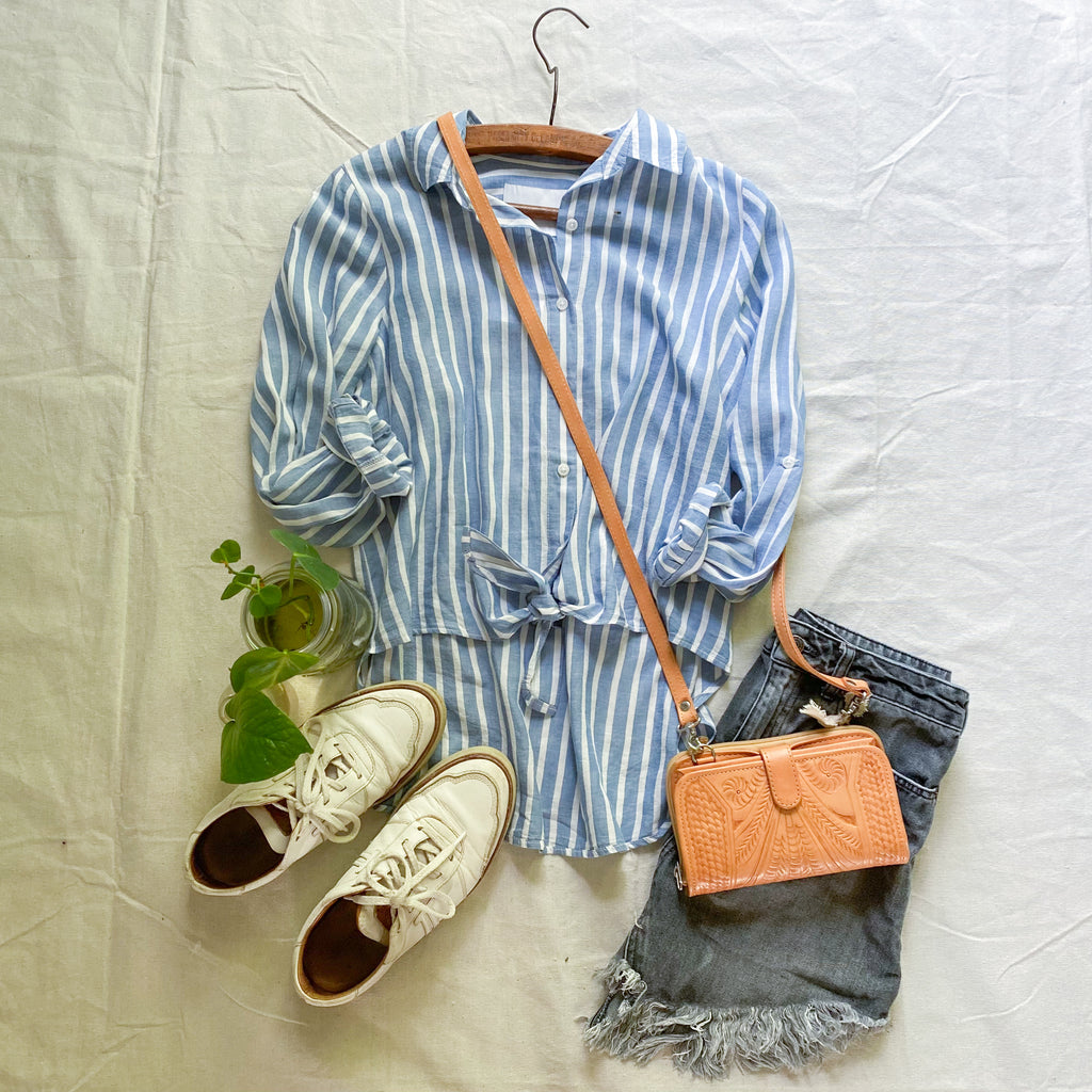 Roam tie blouse