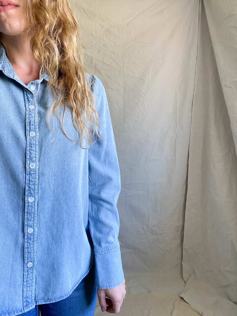 Bellamy denim button up