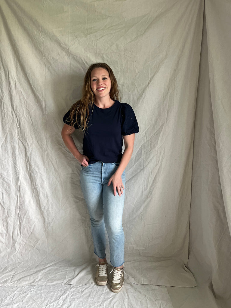 Ford eyelet top