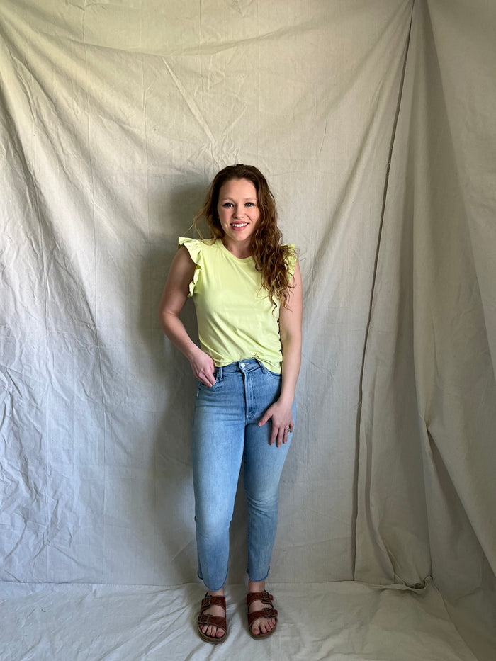 Phoebe Lime tee