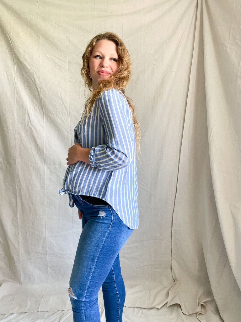 Roam tie blouse