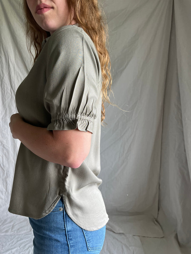 Flint button up blouse