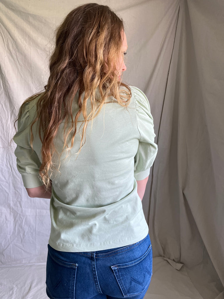 Liv puff sleeve top