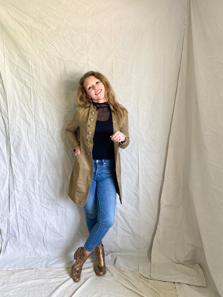 Free people Dottie layer sheer top