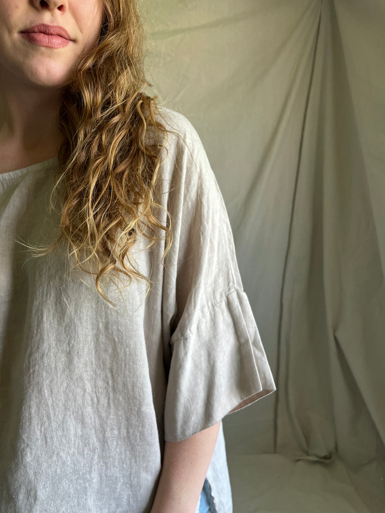Huck Linen top