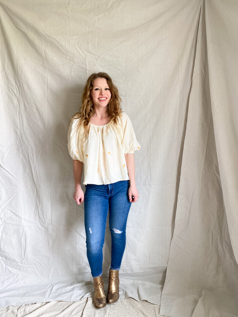 Embroidered Lane Blouse