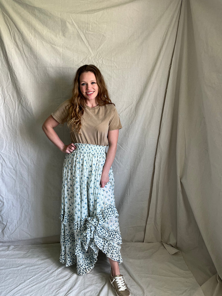 Free People Brynn maxi skirt
