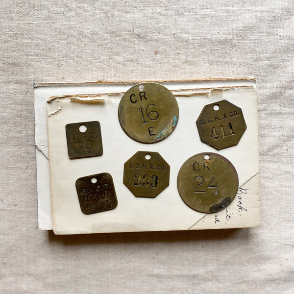 Vintage Brass Tags – Relics Salvage