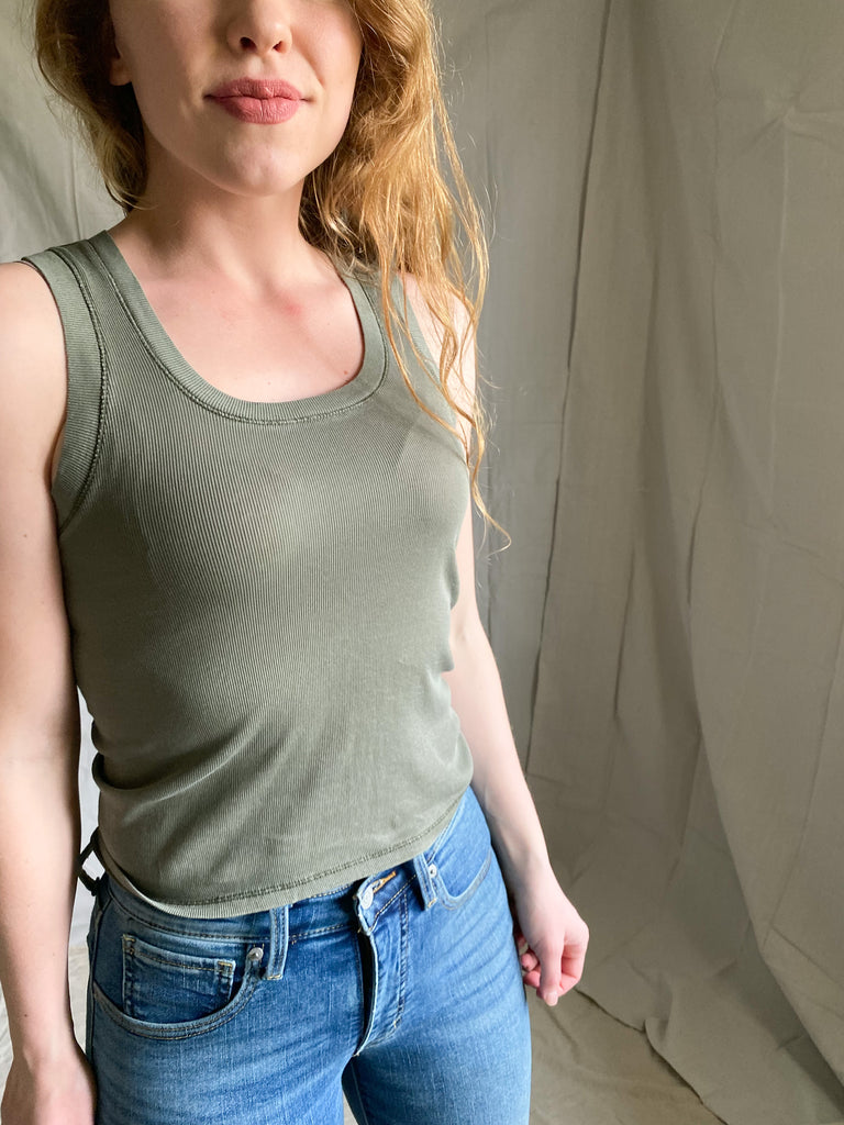 [RESTOCKED] Free People Betsy tank [olive]