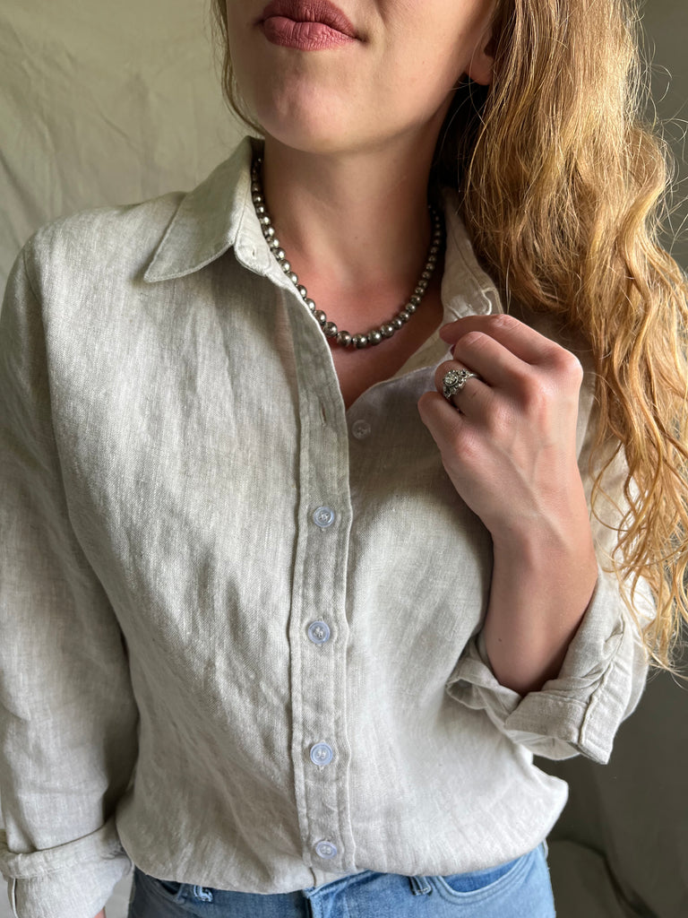 Sienna Linen Oxford