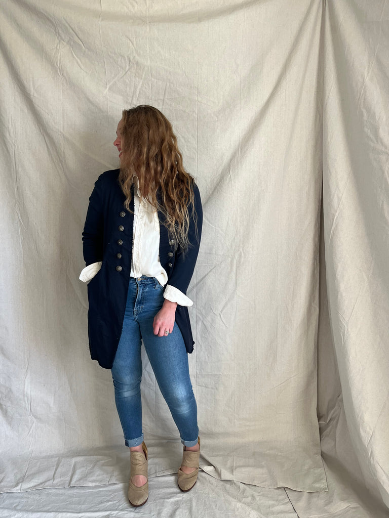 [RPA fave] Tuck jacket [navy]