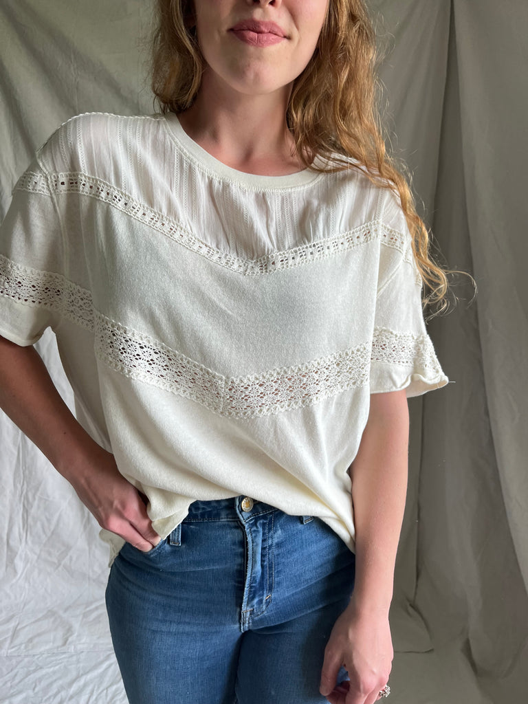 Free People Dorothy top [cream]