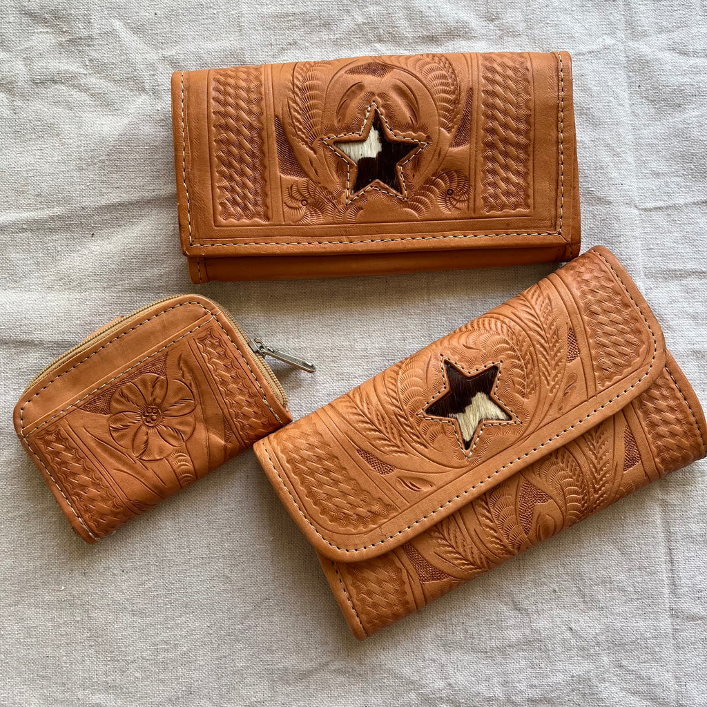 Tooled Leather wallets