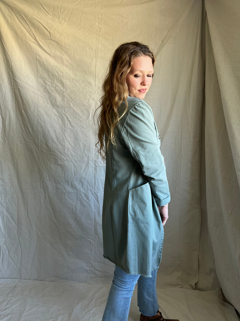Tuck jacket [moss]