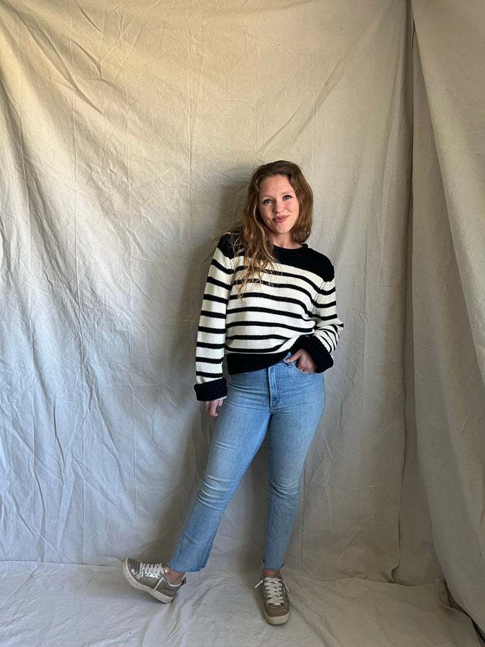 Bandit stripe sweater
