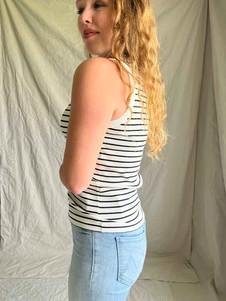 Blayke stripe tank