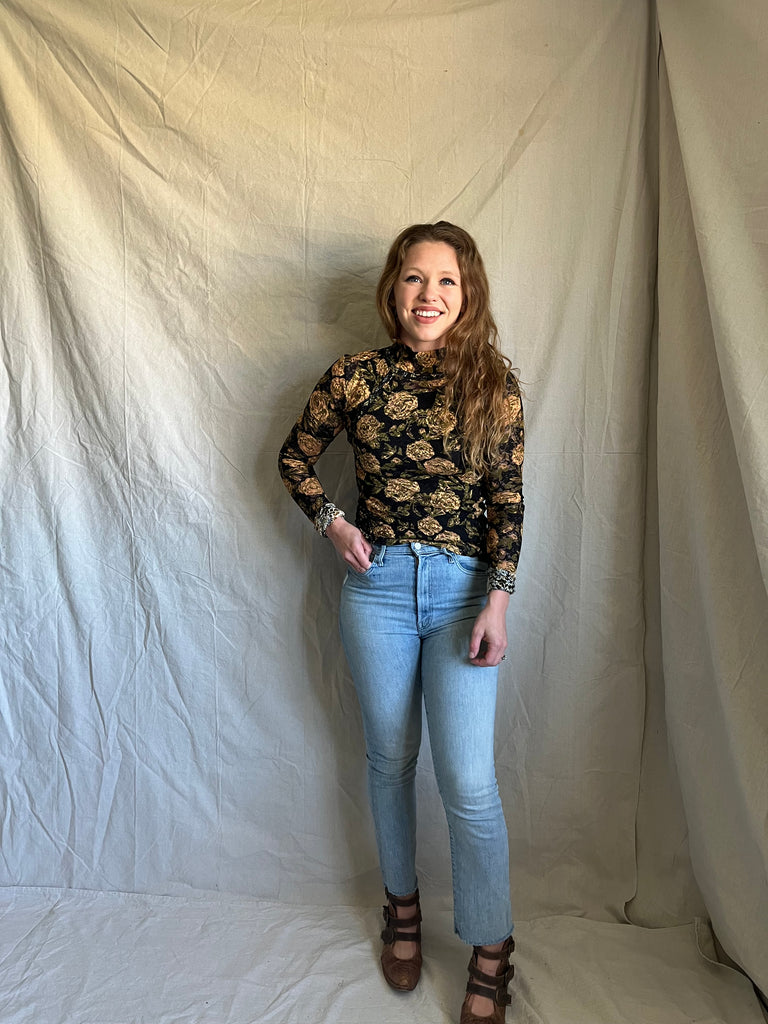 Brielle Garden Rose Top