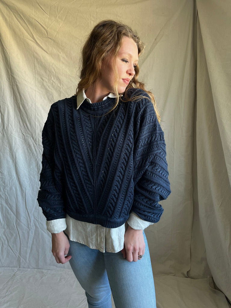 [Normal Brand] Breyer Navy Sweater