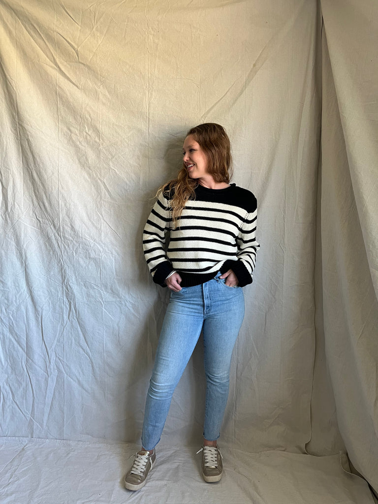 Bandit stripe sweater