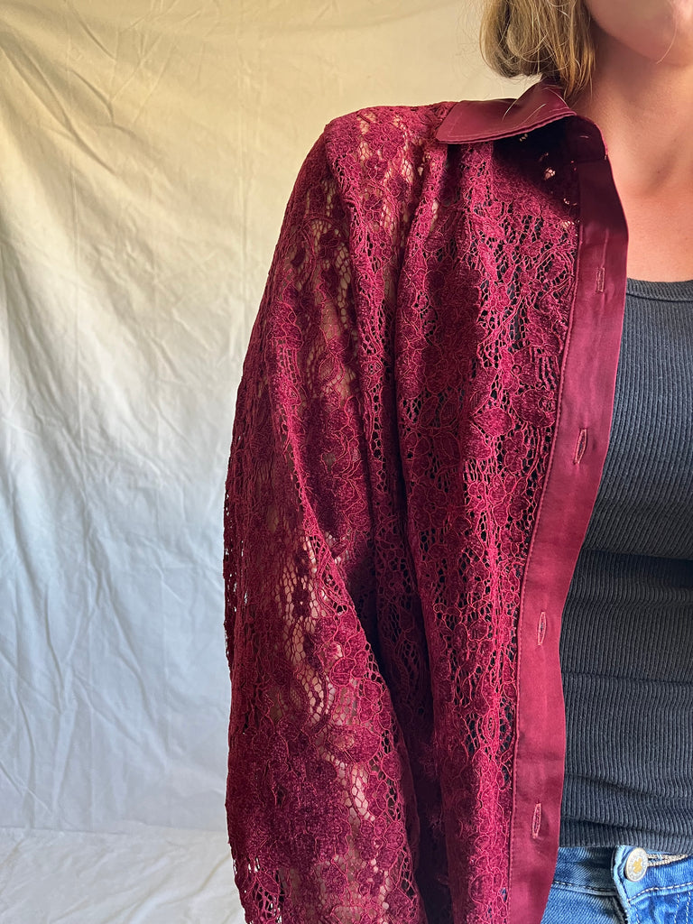 Free people Scarlett Lace Top
