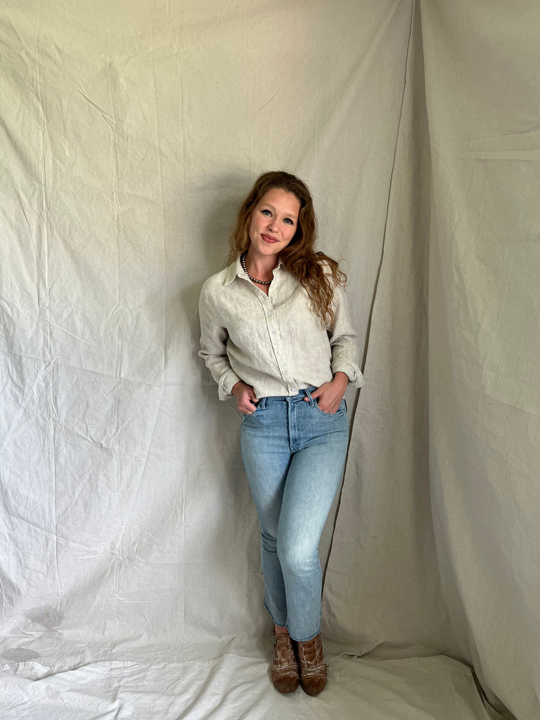 Sienna Linen Oxford