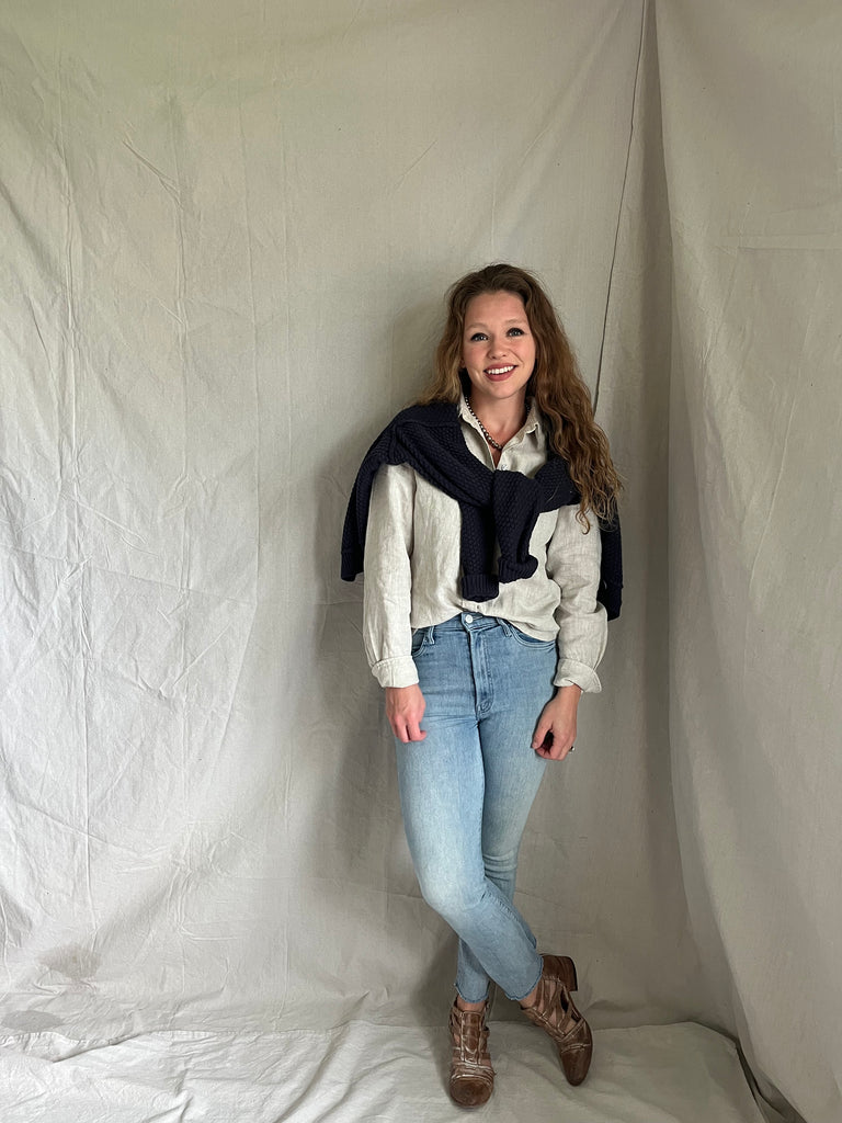 Sienna Linen Oxford