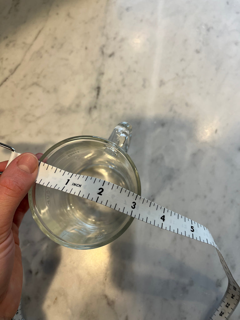 Vintage measuring glass