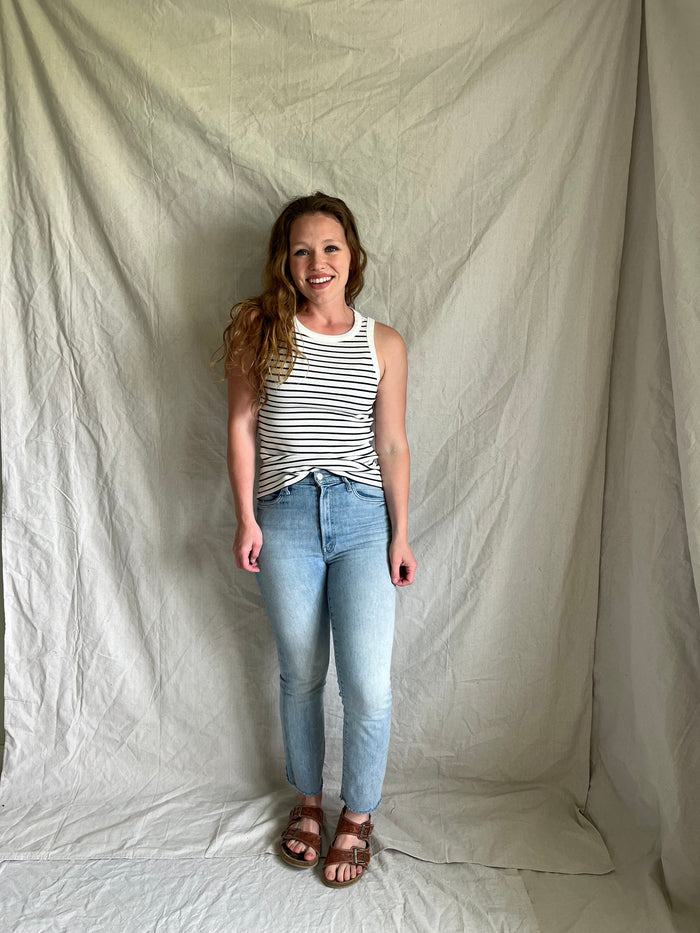 Blayke stripe tank