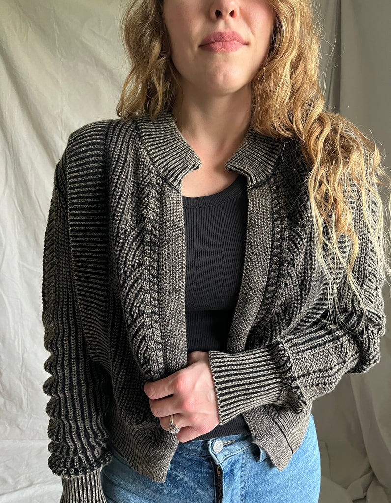 Hal crop cardigan