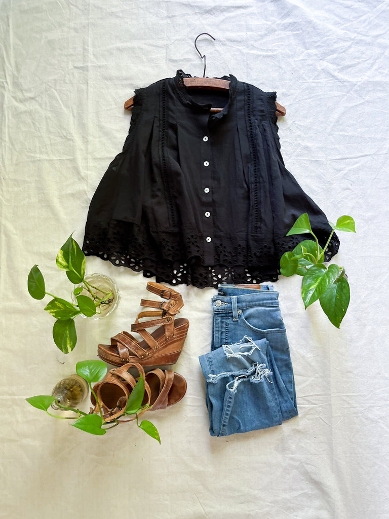 Hollis Eyelet tank [USA MADE]