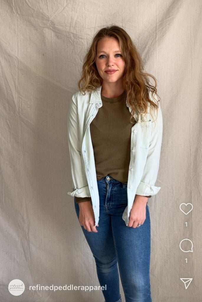 Free People Ryder Thermal [olive]