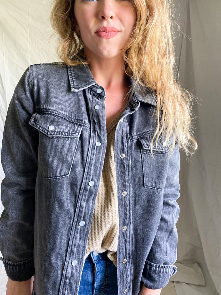 Pippin Denim Shirt Jacket