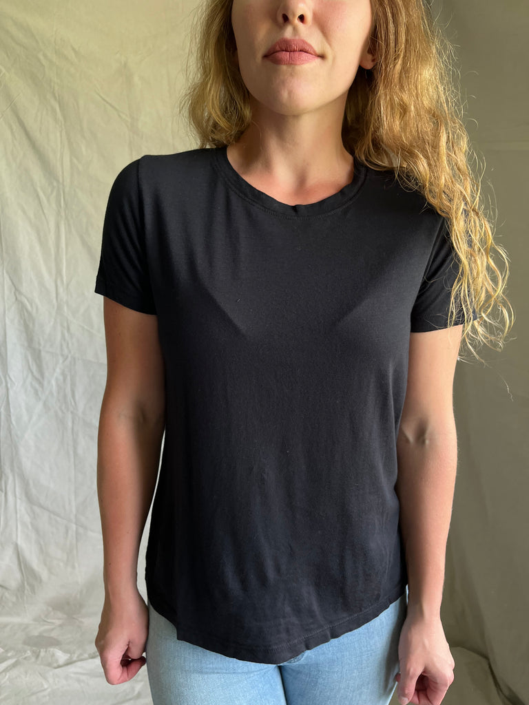 USA made Emerald everyday tee [black]