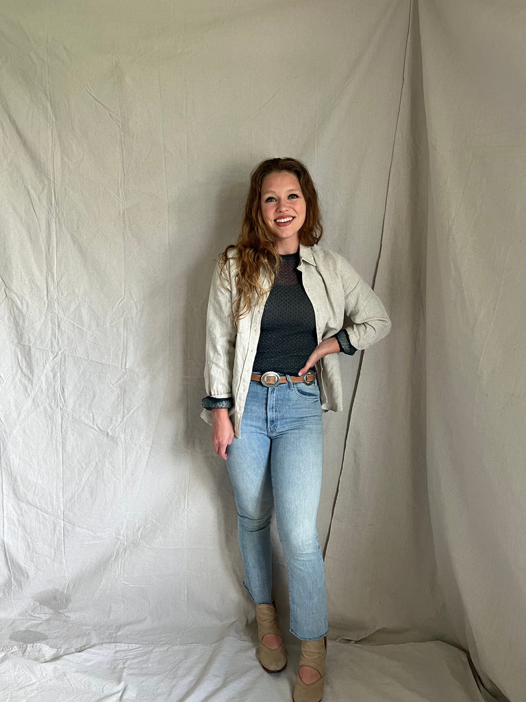 Sienna Linen Oxford