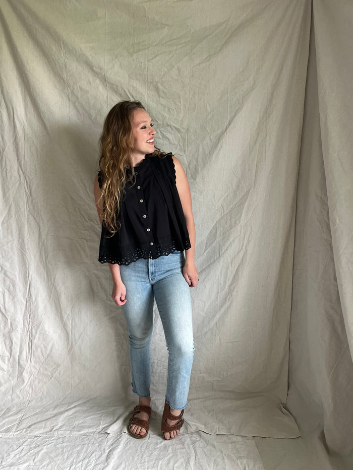 Hollis Eyelet tank [USA MADE]