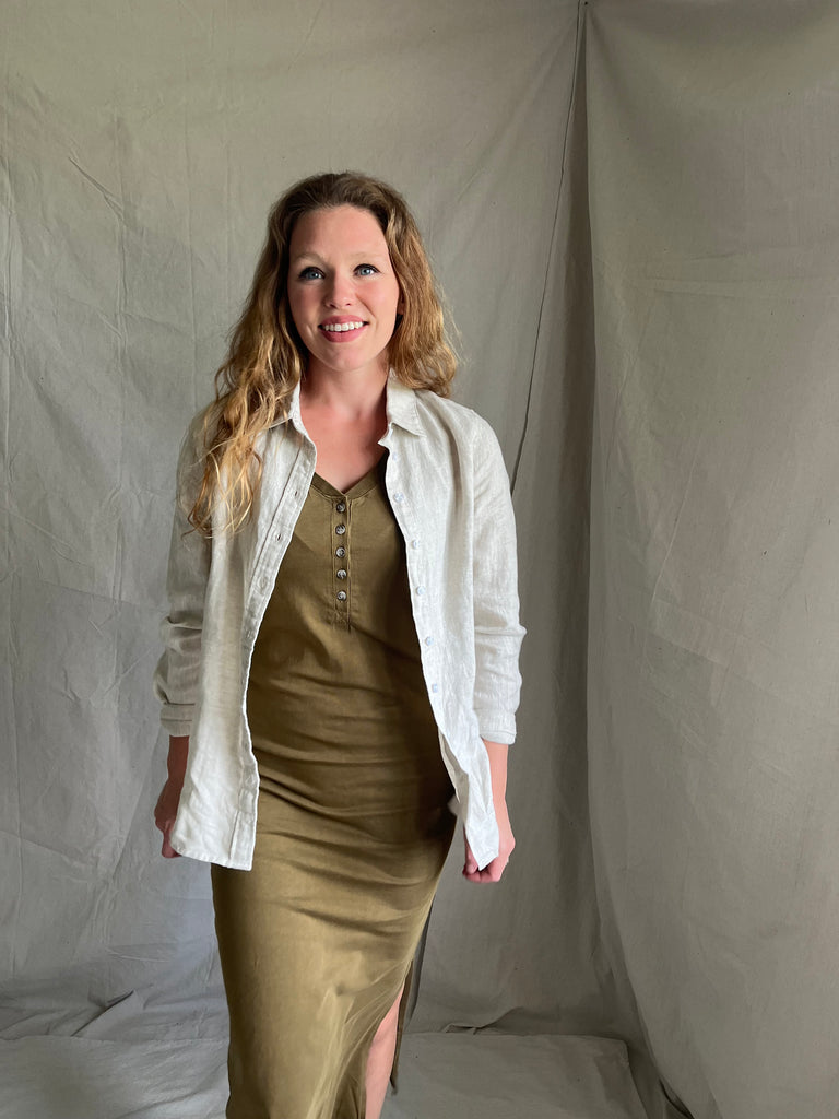 Sienna Linen Oxford