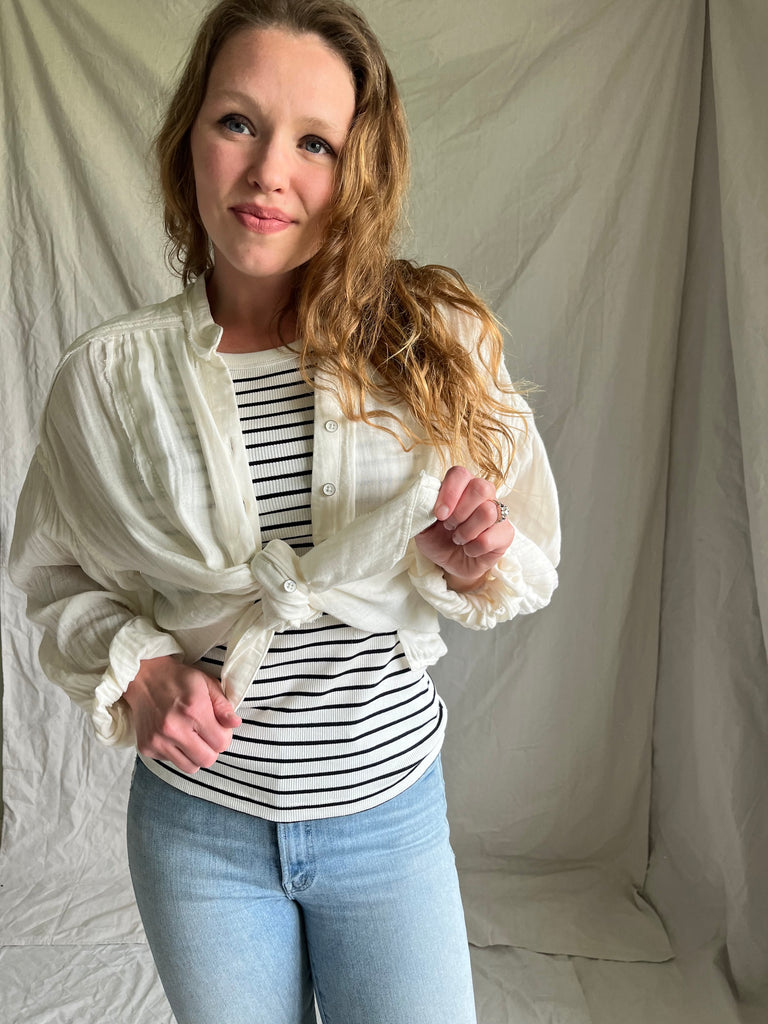Free People Valley Button Up