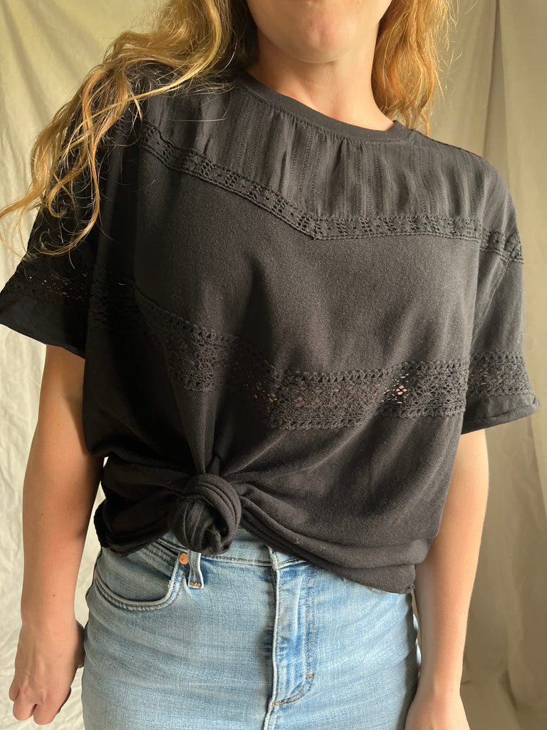 Free People Dorothy top [black]