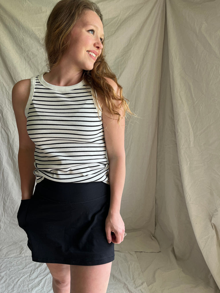 Blayke stripe tank