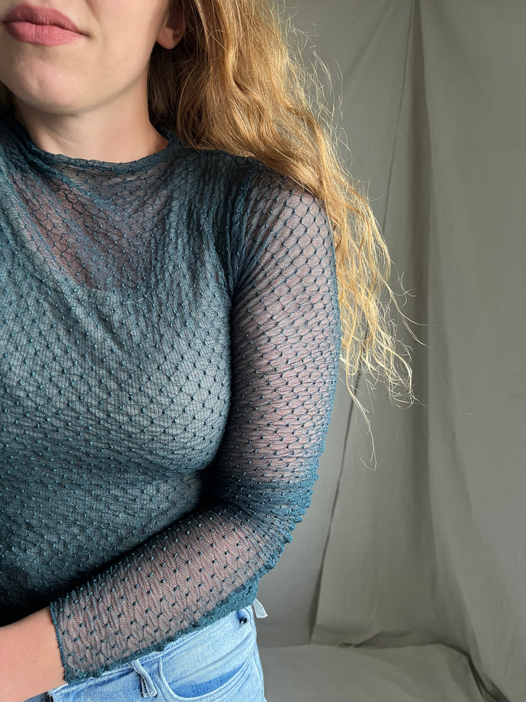 Free people Kit sheer top