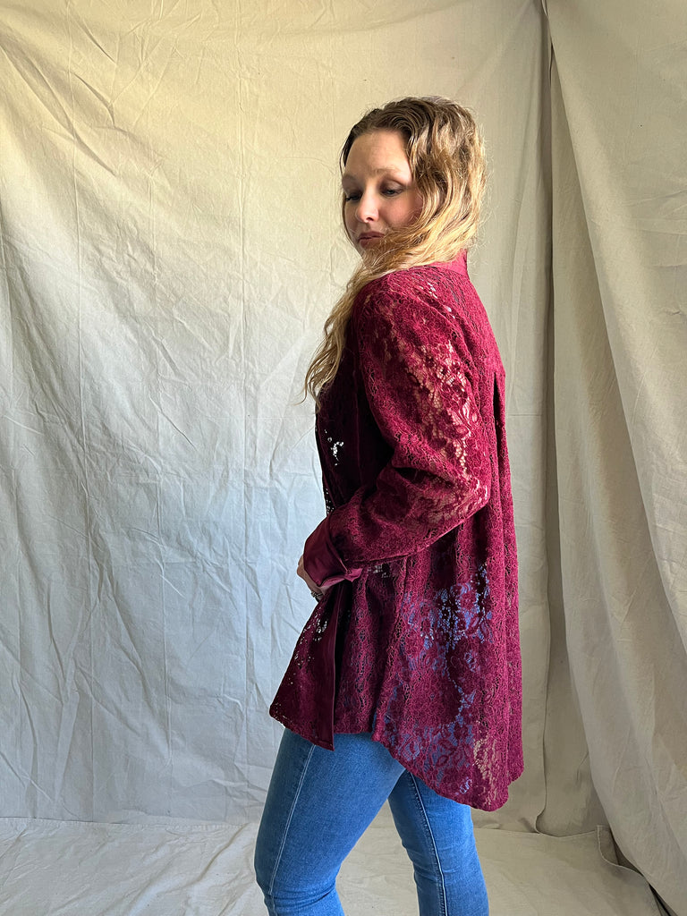 Free people Scarlett Lace Top