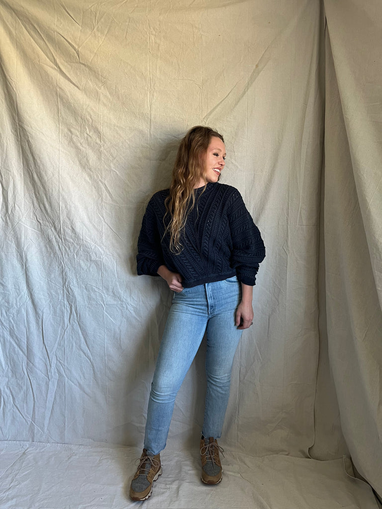 [Normal Brand] Breyer Navy Sweater