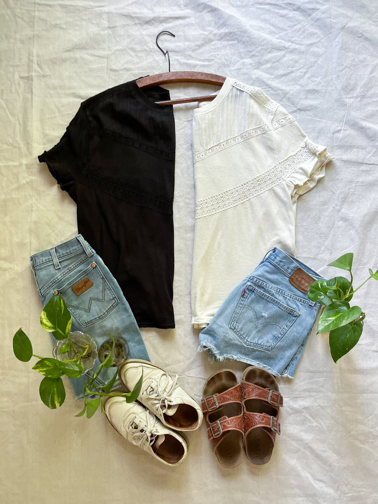 Free People Dorothy top [black]